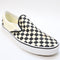 Vans Classic Slip On Black White Check Trainers UK Size 10