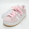 Kids adidas Campus Trainers Clear Pink White Gum UK Size 13 youth