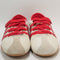 adidas Tokyo Mary Jane Trainers Cream White Red Gold Metallic UK Size 6