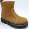 Womens Dr. Martens Zebzag Wool Lined Rigger Boots Desert Brown Milled Nubuck UK Size 5