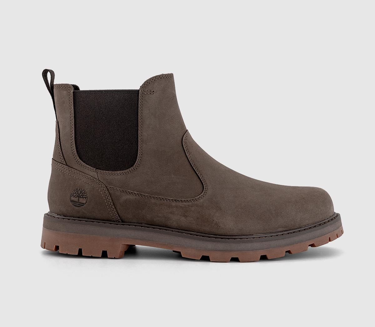 Mens Timberland Britton Chelsea Boots Medium Brown Nubuck UK Size 7