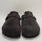 Womens BIRKENSTOCK Boston Clogs Velvet Grey UK Size 5 EU38