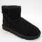 Womens UGG Classic Mini II Boots Black Suede UK Size 3