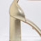 Womens OFFICE Holly Two Part Platform Heeled Sandals Gold UK Size 6