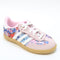 Kids adidas Samba OG Infant Trainers Clear Pink White Liberty UK Size 6infant