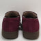 Womens adidas Handball Spezial Loafers Maroon Maroon Gum UK Size 5.5