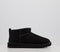 Womens UGG Classic Ultra Mini Boots Black UK Size 8