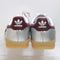 Odd sizes - adidas Gazelle Indoor Trainers Silver Metallic Shadow Red Gum UK Sizes Right 6/Left 5.5