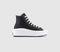 Odd Sizes -  Converse All Star Move Black White Leather - UK Sizes Right 6/Left 5