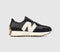Odd Sizes -  New Balance 327 Black - UK Sizes Right 7/Left 6.5