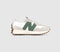 Odd Sizes - New Balance 327 Nori OffWhite Grey Green - UK Sizes Right 9/Left 8