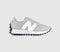 Odd sizes - Womens New Balance 327 Grey Rain Cloud UK Sizes Right 8.5/Left 8