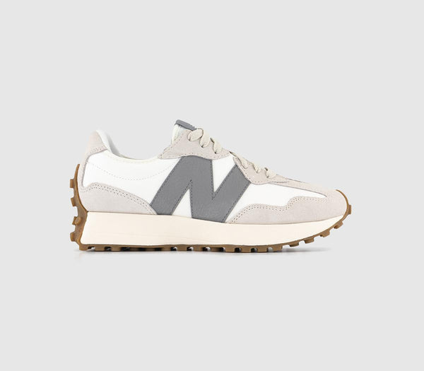  New Balance 327 Snow Grey Offwhite Grey Uk Size 5