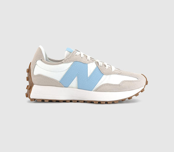 Odd Sizes -  New Balance 327 Trainers Timberwolf Blue - UK Sizes Right 7/Left 6.5