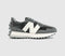New Balance 327 Trainers Black Metallic White