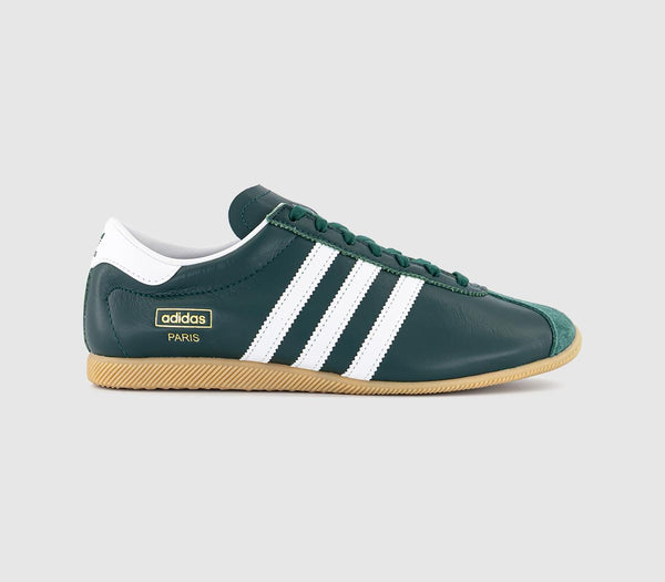 adidas Paris Trainers Collegiate Green White Gum