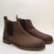 Mens OFFICE Bernard Nubuck Chelsea Boots Brown Nubuck UK Size 7