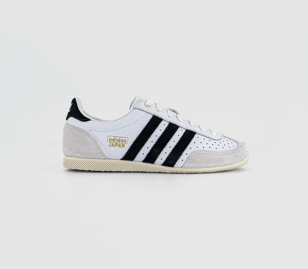  adidas Japan Trainers White Core Black Gold Met Uk Size 5