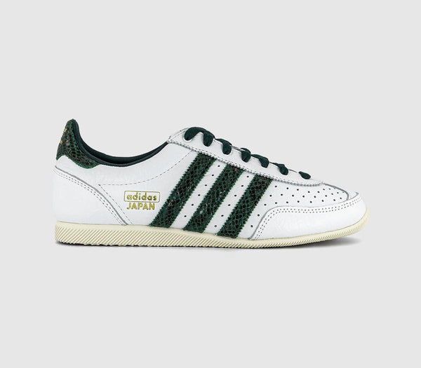 adidas Japan Trainers Snake White Collegiate Green A