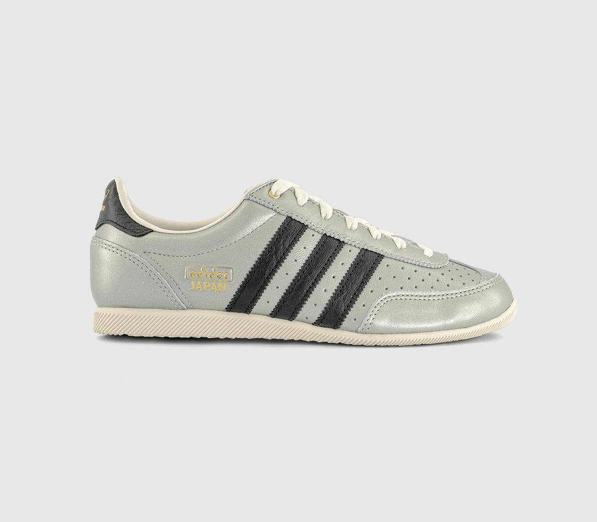 adidas Japan Trainers Alumina Black Cream White