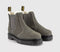 Womens Dr. Martens 2976 Bex Chelsea Boots Gunmetal Milled Nubuck