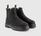 Womens Dr. Martens 2976 Bex Chelsea Boots Black Milled Nubuck