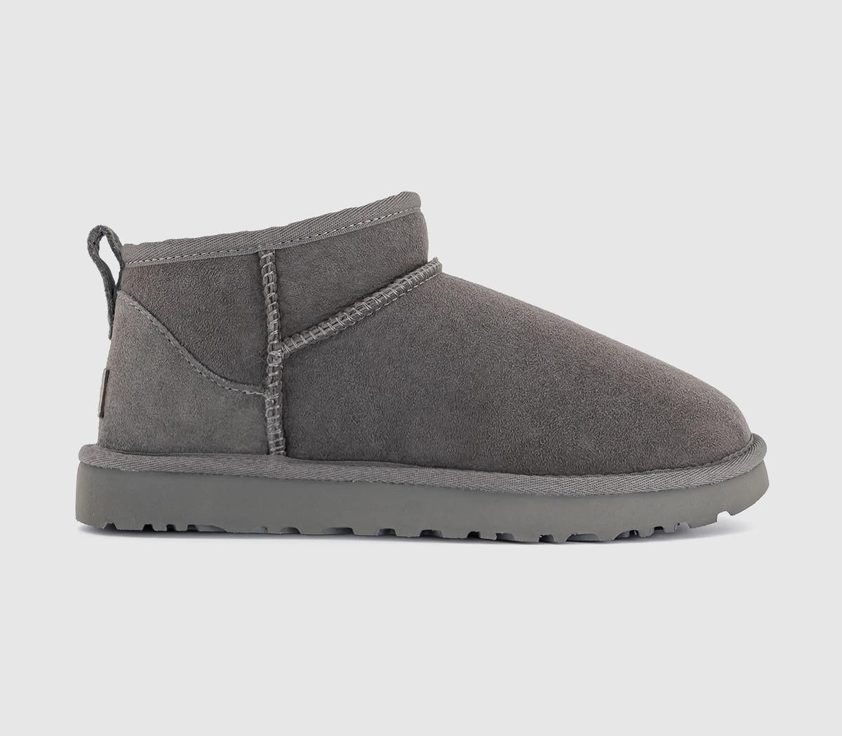 Womens UGG Classic Ultra Mini Grey Uk Size 5