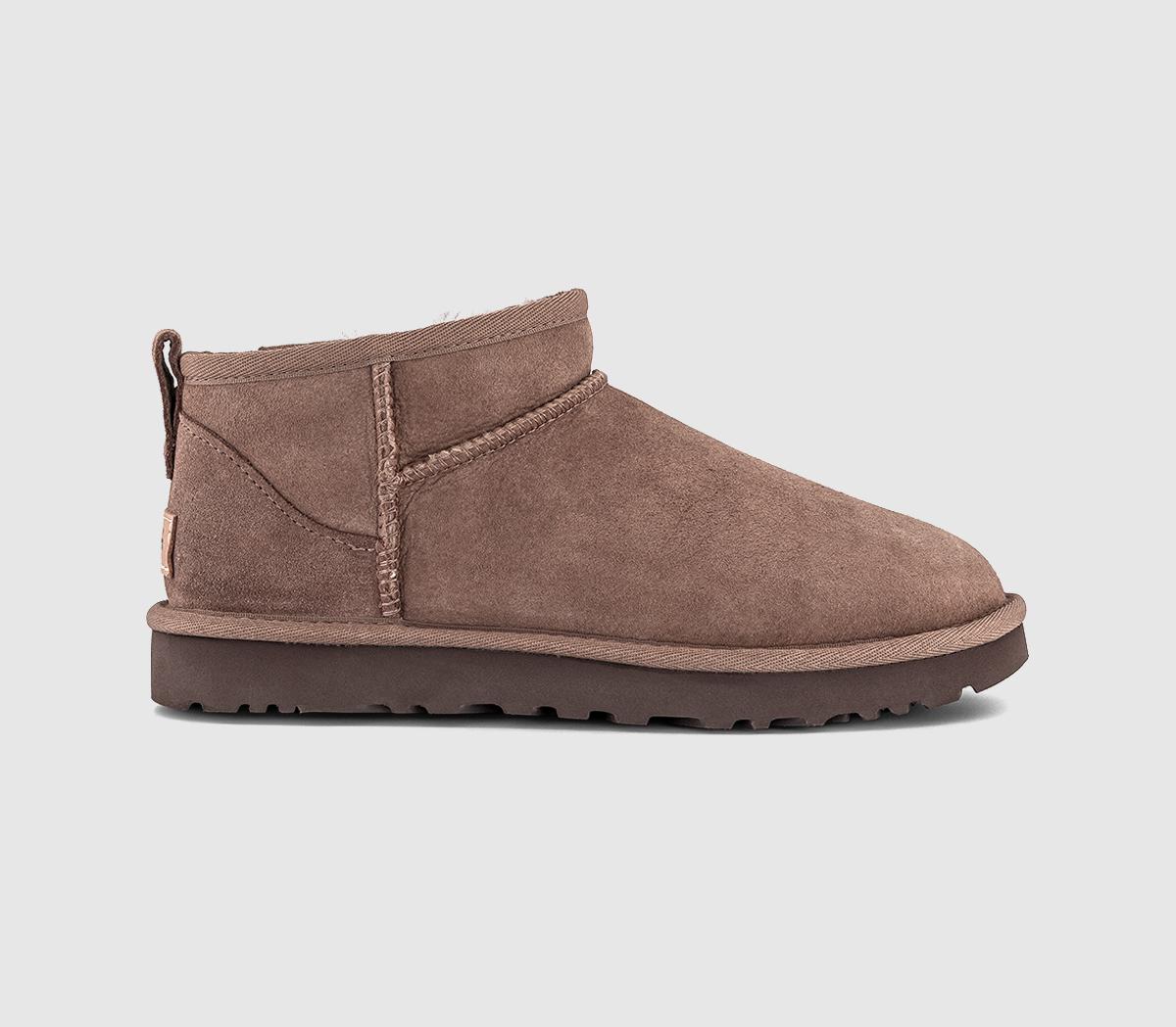 Womens UGG Classic Ultra Mini Boots Rocky Oak