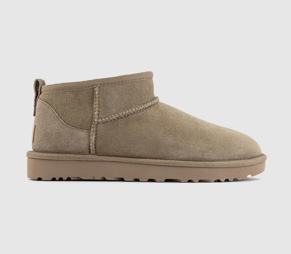 Womens UGG Classic Ultra Mini Boots Caribou UK Size 6