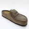 Womens BIRKENSTOCK Naples Wrapped Clogs Suede Concrete Grey R UK Size 7 EU40