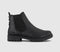 Womens Blowfish Malibu Raffal Chelsea Boots Black Tumbled