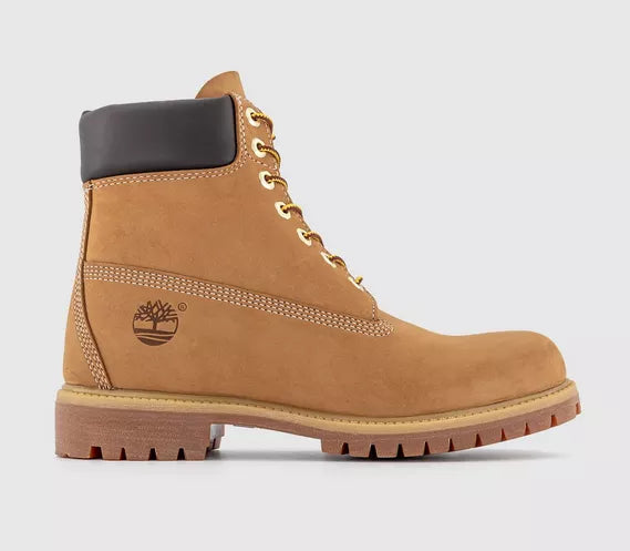 Mens Timberland 6 In Buck Boots Wheat Nubuck