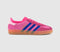 adidas Gazelle Indoor Trainers Lucid Pink Clear Pink Gum UK Size 4