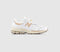 Odd Sizes - New Balance 2002R Trainers Bright White Offwhite Nude - UK Sizes Right 6/Left 5