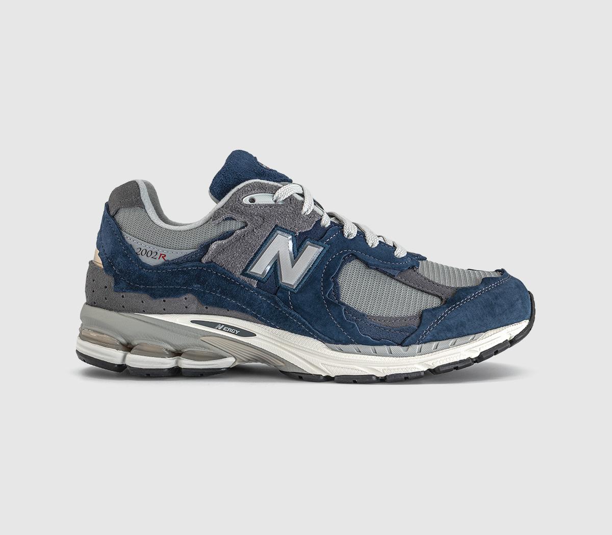 New Balance 2002 Protection Pack Trainers Navy Raincloud