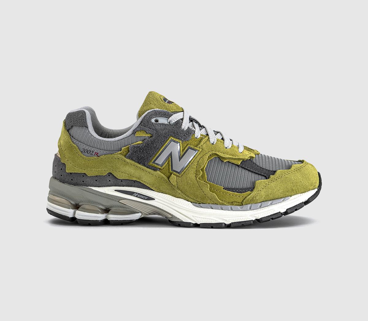New Balance 2002 Protection Pack Trainers Sea Moss Raincloud