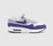 Nike Air Max 1 White Field Purple Football Grey Black