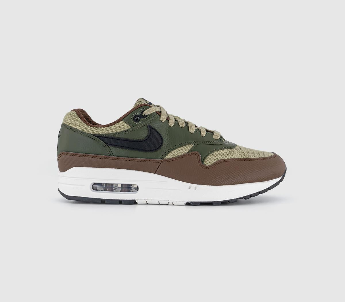 Nike Air Max 1 Neutral Olive Black Cargo Khaki