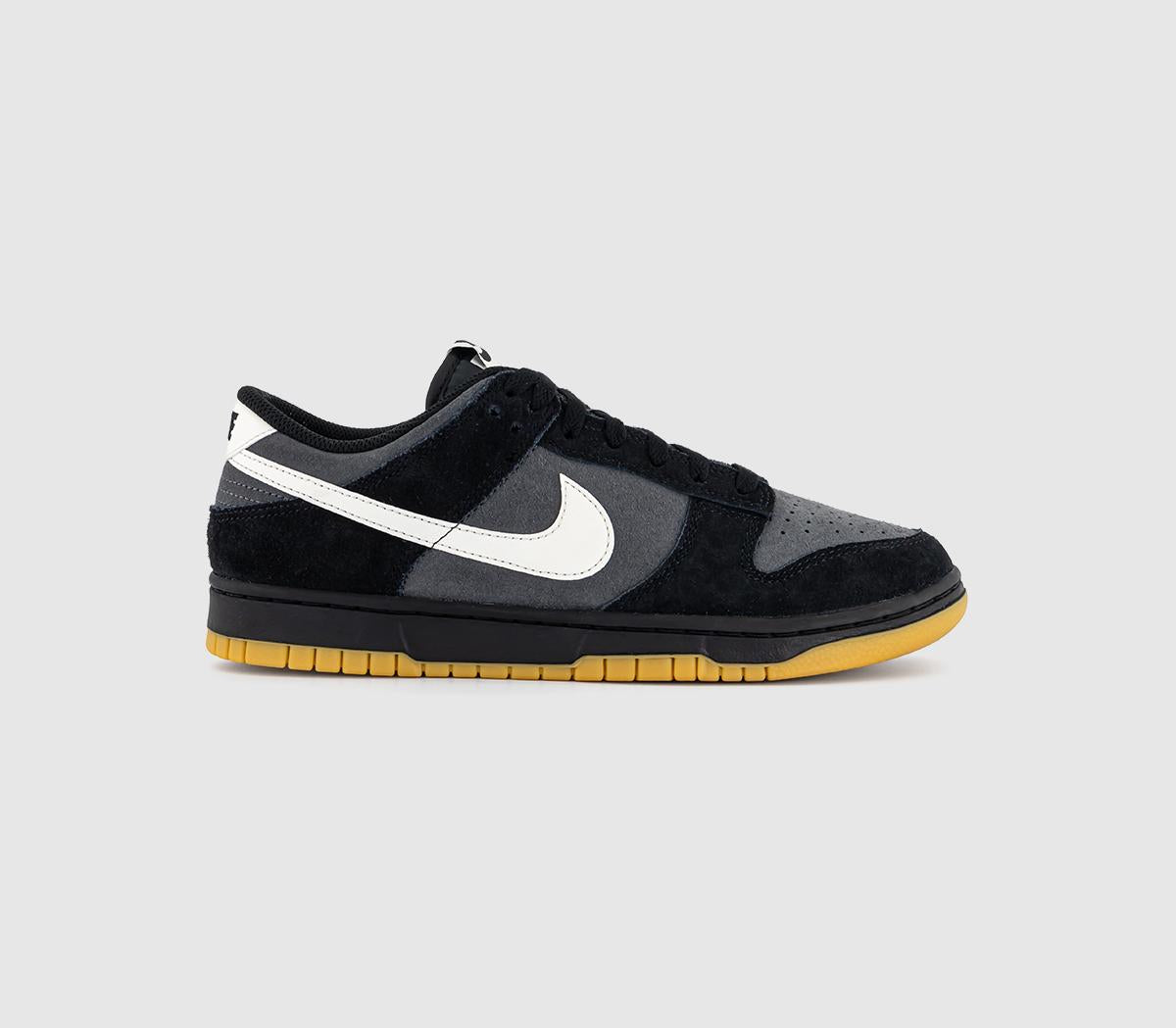 Nike Dunk Low Retro SE Trainers Black Pale Ivory Anthracite