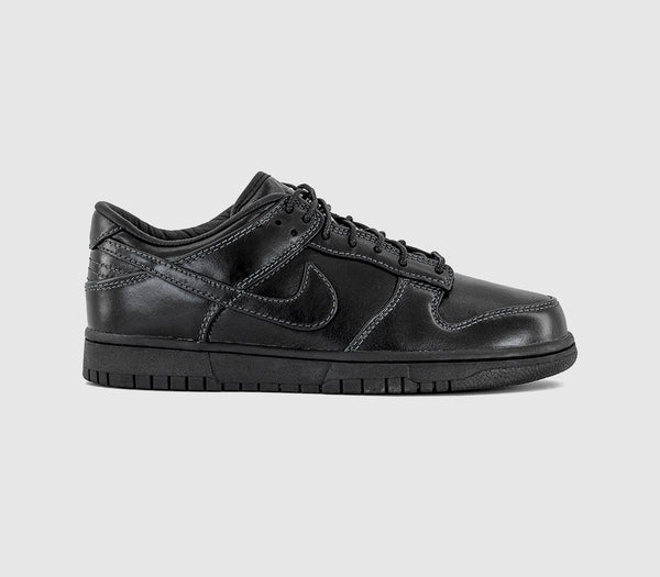 Nike Dunk Low Retro SE Trainers Black Black Black Qs