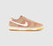  Nike Dunk Low Retro Se Trainers Hemp Pale Ivory Terra Blush Uk Size 4.5
