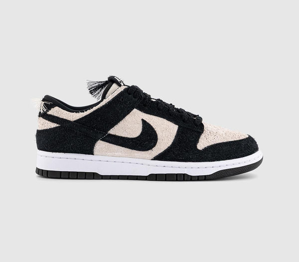 Nike Dunk Low Trainers White Black Black