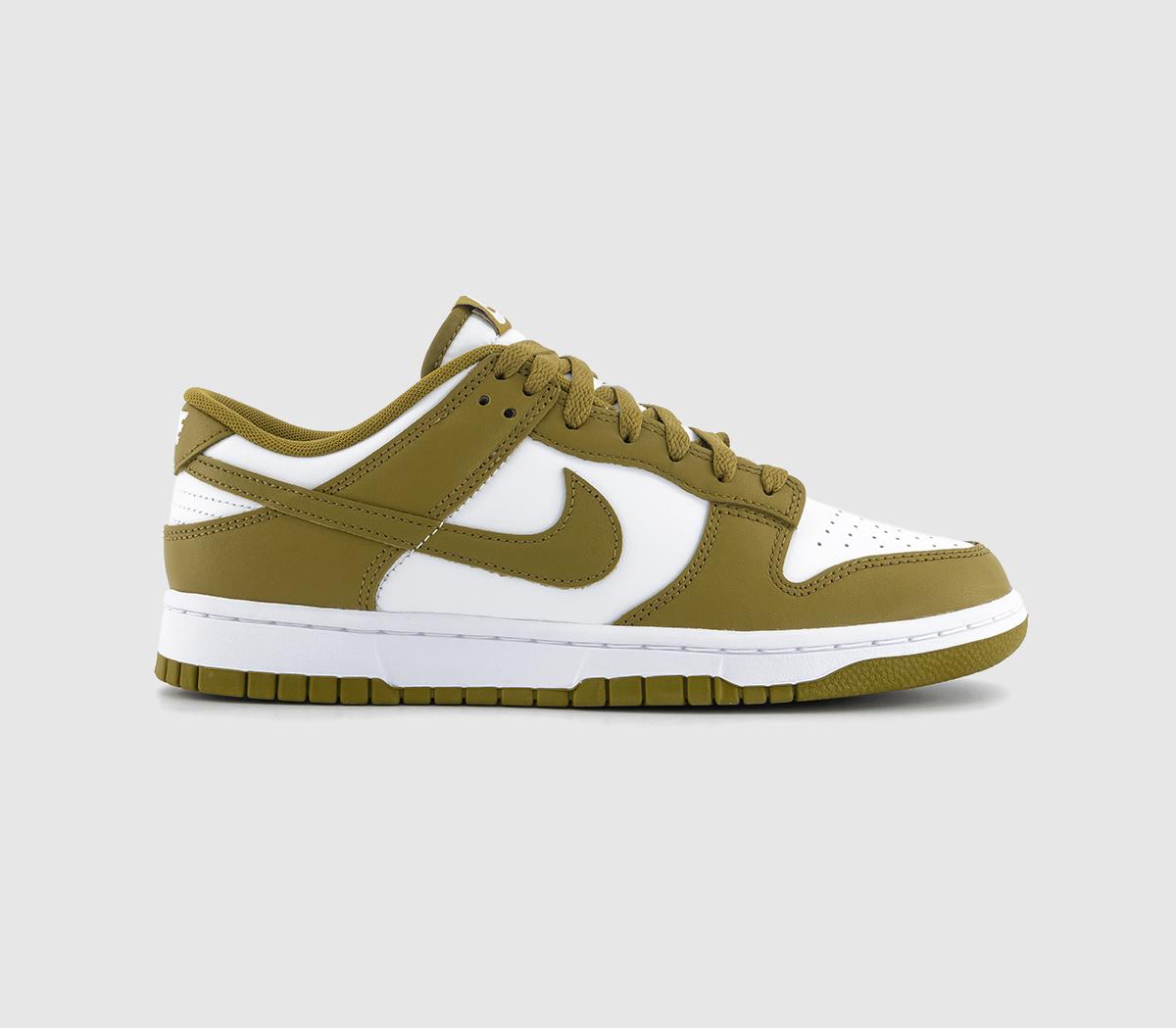 Nike Dunk Low Trainers White Pacific Moss