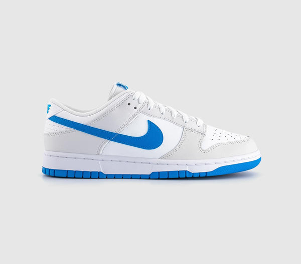 Nike Dunk Low Summit White Photo Blue Platinum Tin