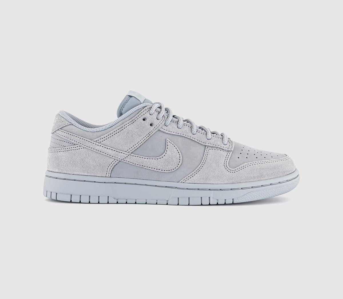 Mens Nike Dunk Low Trainers Wolf Grey Wolf Grey