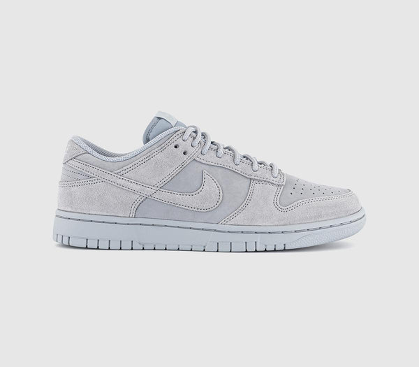 Mens Nike Dunk Low Trainers Wolf Grey Wolf Grey