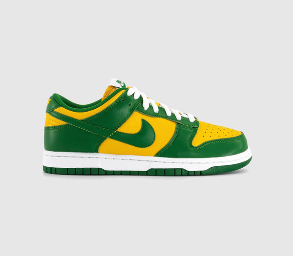 Nike Dunk Low Varsity Maize Pine Green White