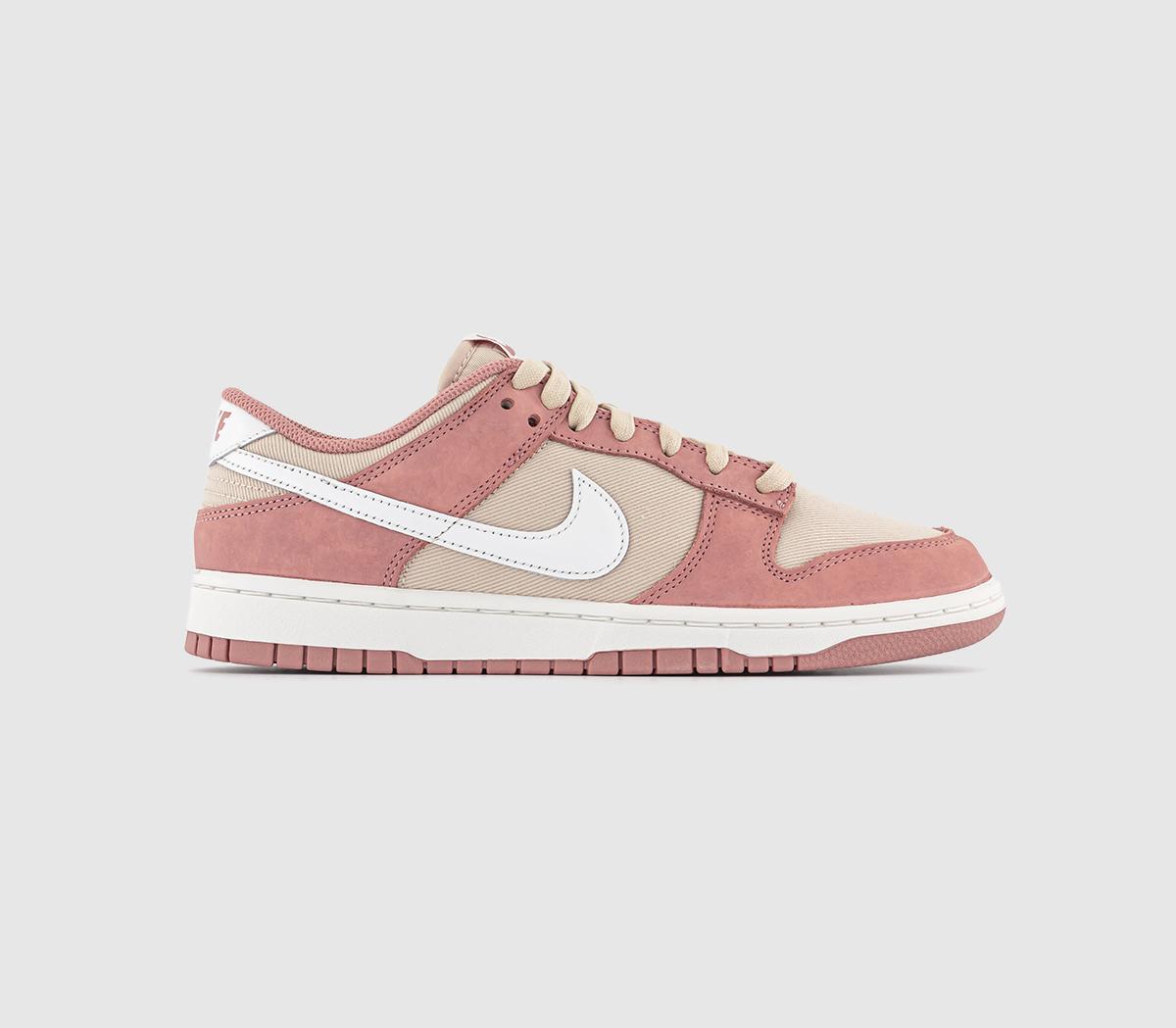 Nike Dunk Low Red Stardust Summit White Sanddrift Uk Size 6.5