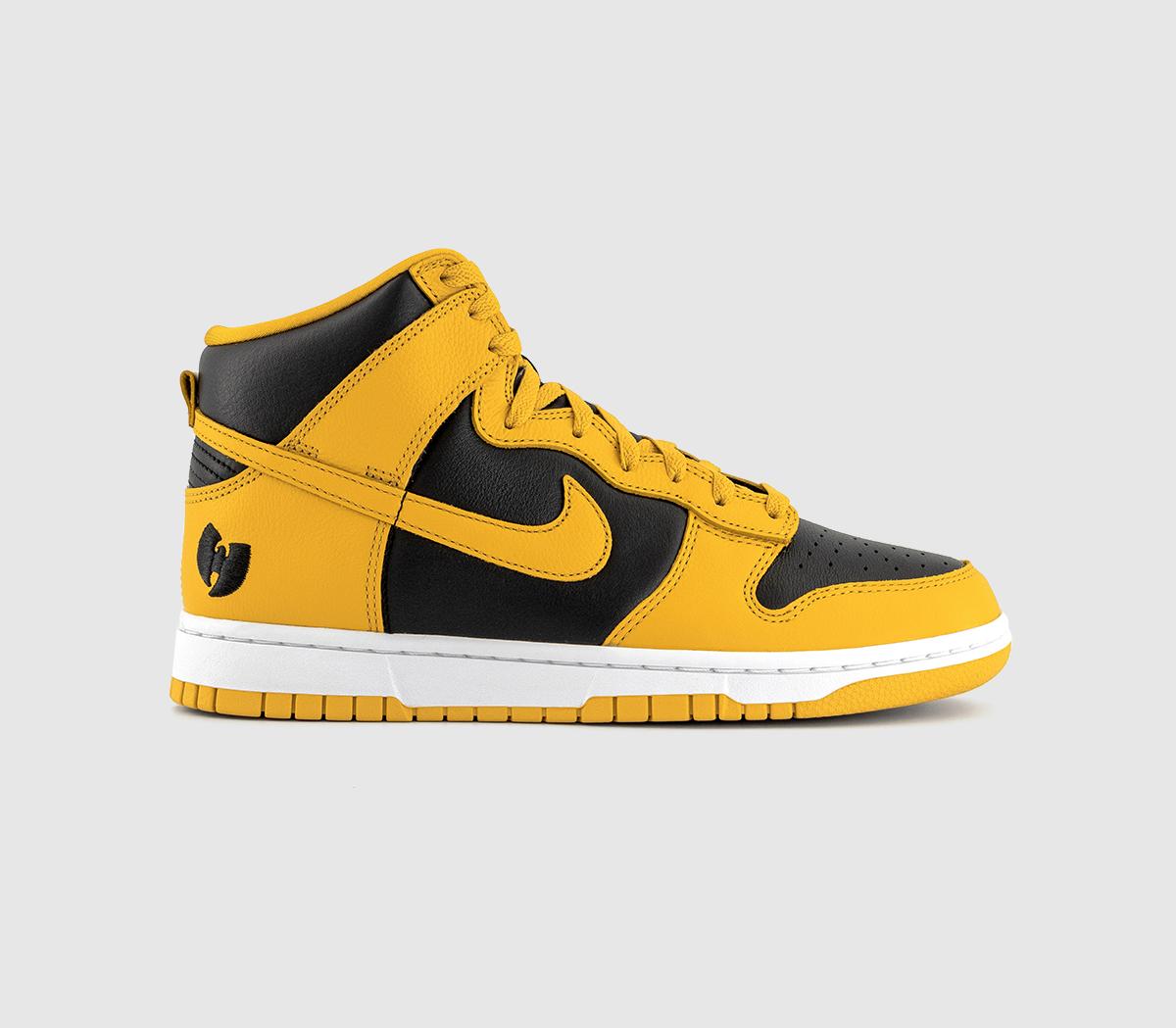 Nike Dunk Hi Trainers Wu Tang Black Pollen White