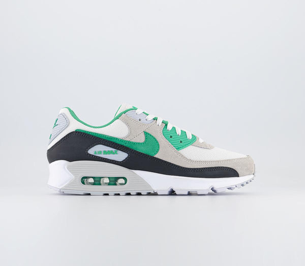 Mens Air Max 90 White Spring Green Anthracite Uk Size 8